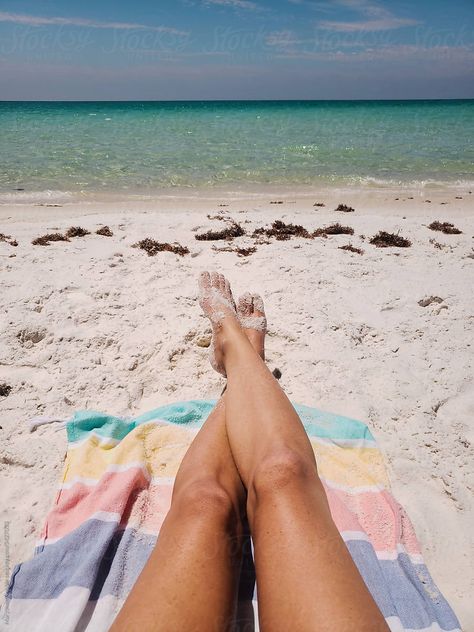 Beach Relax Aesthetic, Pensacola Beach Florida, Pastel Beach, Beach Relax, Pensacola Beach, Travel Images, Women Legs, 2024 Vision, Beach Aesthetic