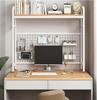 Study Storage, Desktop Bookshelf, Desktop Shelf, Board Table, Bookcase Organization, Multipurpose Table, Iron Shelf, Bookshelf Desk, Pinterest Home