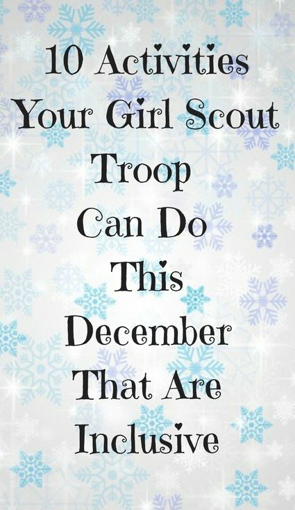 Girl Scout Holiday Activities, Girl Scout Winter Activities, Girl Scout Activity Ideas, Girl Scout Christmas Party, Girl Scout Brownie Christmas Meeting, Daisy Girl Scout Christmas Activities, Scout Meeting Ideas, Be A Sister To Every Girl Scout Activity, Junior Girl Scouts Activities