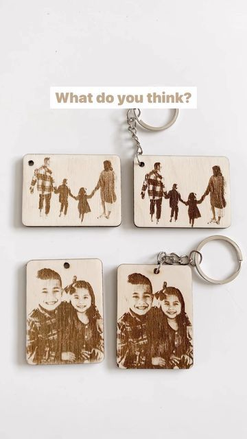 Valentine Laser Ideas, Engraved Valentines Gifts, Engraved Keychains, Laser Engraved Gifts, Laser Ideas, Wood Keychain, Wood Burning Crafts, Photo Keychain, Valentine Print