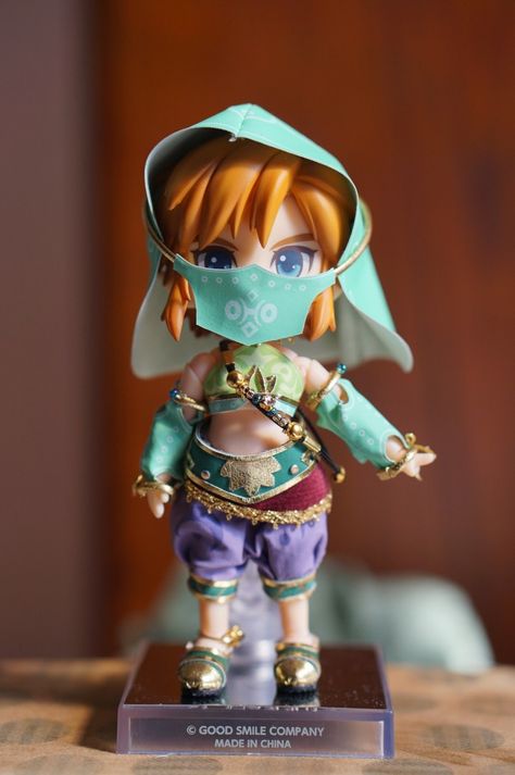 Link Nendoroid, Gerudo Link, Arabian Knights, Nendoroid Anime, Fan Drawing, Digimon Frontier, Aesthetic Grunge Outfit, Link Zelda, Zelda Art