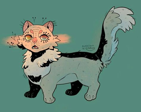 Dovewing Fanart, Cat Art Style, Cool Drawing Styles, Gang Cat, Cat Gang, Organize Files, Cat Fanart, Warrior Cat Art, Cat Doodles