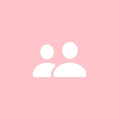 Pink Person Icon, Pink Icon Contacts, Aesthetic App Icons Pink Photos, Contact Logo Icon, Contacts App Icon Pink, Aesthetic Contacts Icon, Pink Contacts Icon, Organizing Phone, Christmas Aesthetic App Icons