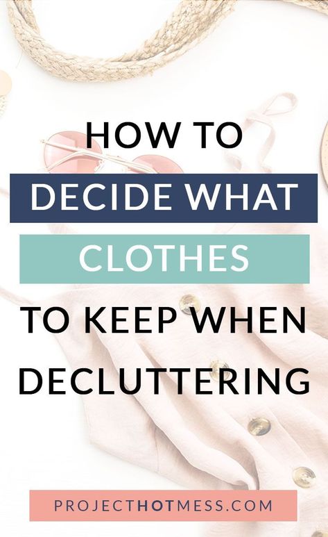 How To Go Through Clothes, Start Decluttering, Declutter Closet, Decluttering Ideas, Bad People, Declutter Your Mind, Questions To Ask Yourself, Vacuum Storage Bags, Declutter Your Life