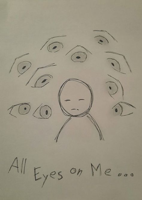 Eyes On Me, Meaningful Drawings, Easy Doodle Art, All Eyes On Me, Easy Doodles Drawings, Easy Drawings Sketches, Cute Doodles Drawings, Doodle Art Designs, Mini Drawings