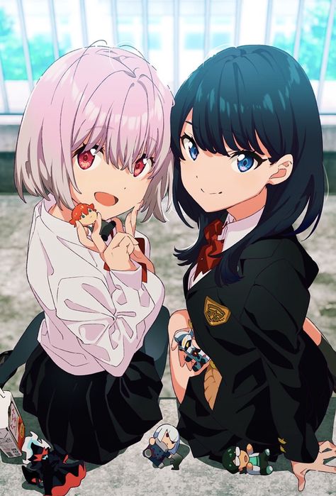 Shinjou Akane || Takarada Rikka Akane Shinjou Icon, Yoneyama Mai, Rikka Takarada, Ssss Gridman, Friend Anime, Cute Anime Pics, All Anime, Anime Kawaii, Japanese Anime