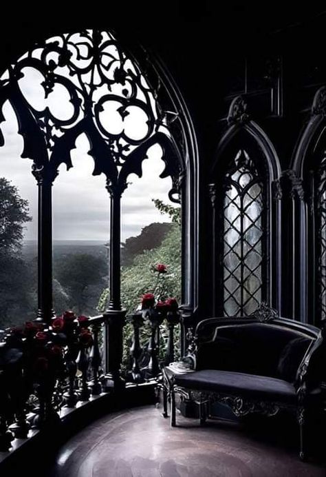 Goth Architecture, Vampire House, Goth Houses, Gothic Mansion, Gothic Interior, Castle Aesthetic, Gothic Castle, Castles Interior, Goth Home Decor