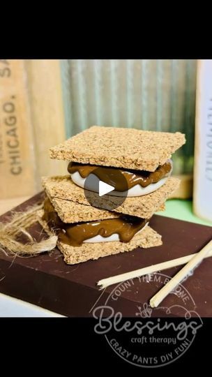 14K views · 434 reactions | Diy Cork S’mores #dollartreediy #EasyCrafts #smores #familyfun | Blessings Craft Therapy | Blessings Craft Therapy · Original audio Campfire Foods, Craft Therapy, Diy Cork, Assistant Principal, Cork Diy, Campfire Food, Fake Bake, Fall Decorations, Dollar Tree Diy