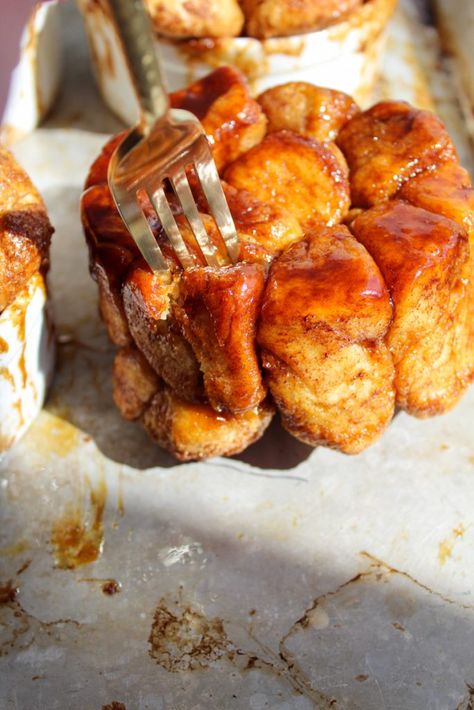 Sourdough Monkey Bread Sourdough Monkey Bread Pull Apart, Sourdough Discard Monkey Bread, Sourdough Monkey Bread, Mini Monkey Bread, Monkey Bread Muffins, Whole Wheat Sourdough, Crunchy Moms, Bundt Cake Pan, Pizza Restaurant