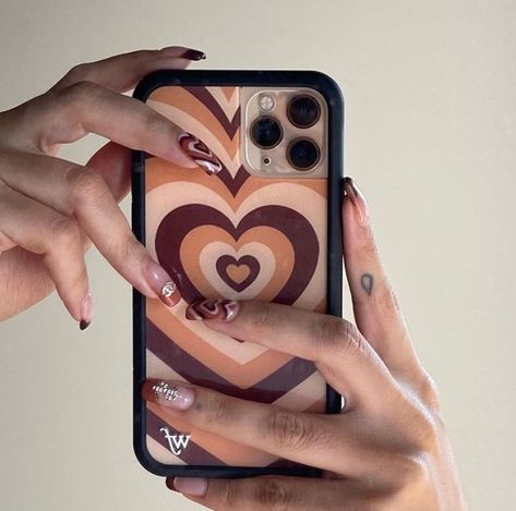 Wildflower Phone Cases, Wildflower Cases, Phone Case Ideas, Coffee Heart, Iphone Style, Case Ideas, Aesthetic Phone Case, Ukelele, Minimalist Nails