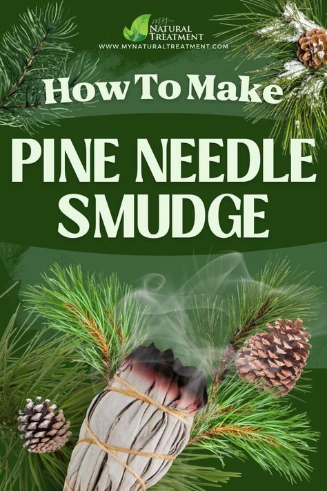 How to Make Pine Needle Smudge #pine #pineneedles #pineneedlesmudge #pinesmudge #smudge #pineuses #herbalsmudge #pineneedleuses Diy Pine Smudge Stick, Pine Needle Smudge Sticks Diy, Drying Pine Needles, Things To Make With Pine Needles, Pine Smudge Sticks, Pine Smudge Sticks Meaning, Burning Pine Needles, Crafts With Pine Needles, Fir Needles