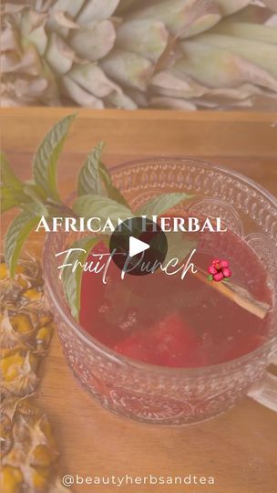 Ghana Food, Tea At Home, Herbal Teas Recipes, Herbal Drinks, Tea Recipe, Fruit Punch, African Food, Fruit Flavored, Tea Recipes