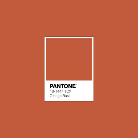 Pantone Orange Rust #luxurydotcom Rusty Orange Aesthetic, Pantone Orange, Brown Pantone, Deep Orange Color, Color Library, Pantone Palette, Pantone Colour Palettes, Rusty Orange, Color Meanings