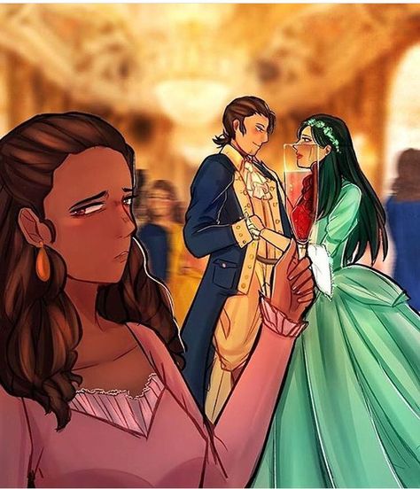 Hamilton Satisfied, Maria Reynolds, Hamilton Eliza, Angelica Schuyler, Hamilton Drawings, Eliza Schuyler, Hamilton Comics, Hamilton Wallpaper, Hamilton Jokes