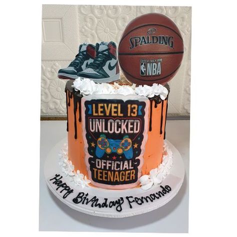 Cake For Teenagers Boys, Cake For 13th Birthday Boy, Cake Ideas For Teenage Boys, 13th Birthday Cake For Boys, Official Teenager Cake, 13th Birthday Boy, Cakes For Teenagers, 13th Birthday Boys, Men Cakes