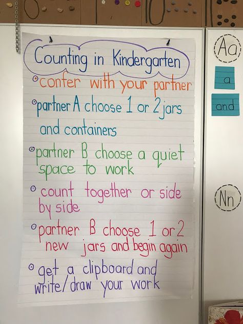 Counting Collections In Kindergarten Counting Collections Anchor Chart, Counting Collections Kindergarten Anchor Chart, Counting Collections Kindergarten, Number Talks Kindergarten, Counting Collections, Math Centres, Kindergarten Anchor Charts, Number Talks, Sensory Ideas