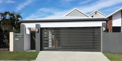 Carport With Garage Door, Carport With Garage, Carport Prices, Carports For Sale, Modern Carport, Diy Carport, Garage Designs, Overhead Garage Door, Overhead Garage