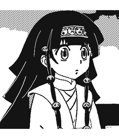 Alluka Zoldyck Manga, Alluka Manga Icon, Alluka Manga, Alluka Zoldyck, Hxh Characters, 2d Character, Hunter Anime, Fanarts Anime, Hunter X Hunter