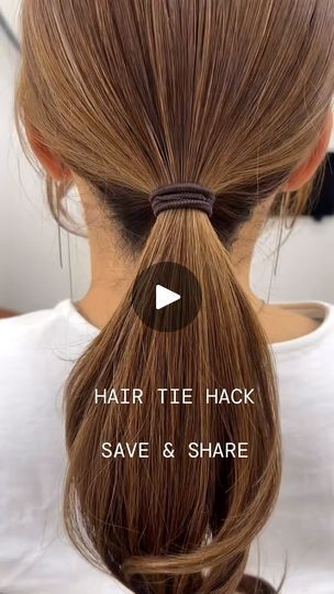 Hairstyles With Barrettes, Ponytail Hack, I Like Your Hair, Hair Motivation, Halo Hair, Hair Help, Hair Easy, Healthy Beauty