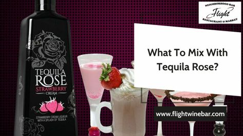 Cocktails With Tequila Rose, Rose Tequila Drinks, Tequila Rose Cocktails, Tequila Rose Recipes, Tequila Rose Drinks, What To Mix With Tequila, Easter Drink, Rose Drink, Tequila Rose