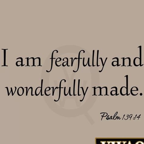 Bible Wall Decals, Fearfully Wonderfully Made, Floral Wall Decals, Fearfully And Wonderfully Made, Vinyl Wall Quotes, Wonderfully Made, Bible Verses Quotes Inspirational, Bible Quotes Prayer, Latest Trend