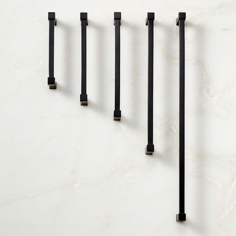 Mansion Black, Modern Bathroom Hardware, Modern Cabinet Hardware, Black Cabinet Hardware, Black Flatware, Appliance Pulls, Toilet Paper Storage, Modern Cabinet, Modern Hardware