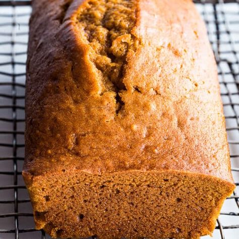 Easy Gluten-Free Pumpkin Bread - Gluten-Free Baking Easy Gluten Free Pumpkin Bread, Moist Gluten Free Pumpkin Bread, Gluten Free Pumpkin Spice Bread, Pumpkin Zucchini Bread Gluten Free, Pumpkin Bread Gf Gluten Free, Gluten Free Egg Free Pumpkin Bread, Mama Knows Gluten Free Pumpkin Bread, Gluten Free Pumpkin Bread Recipe, Gluten Free Pumpkin Bread