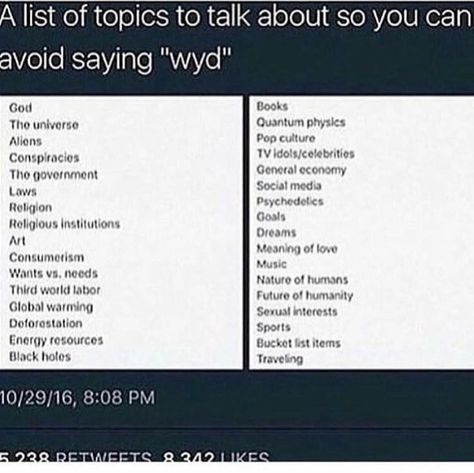 Topics To Talk, Topics To Talk About, Conversation Topics, Getting To Know Someone, Meaning Of Love, Girls Life, Getting To Know You, Talking To You, Real Talk