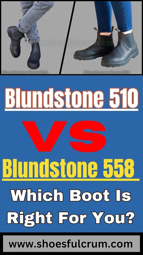 👢🔎 "Blundstone 510 Vs 558 | Which Boot Is Right For You?" Discover the perfect footwear match with these two Blundstone boots. 🤔💼 From rugged durability to sleek style, explore the link for a detailed breakdown of their unique features. 👀📝 Whether you're an outdoor enthusiast or a fashion-forward individual, find your perfect pair and step into comfort and confidence today! 💪✨ #Blundstone#blundstone510vs558#blundstone510#blundstone558# Blundstone Boots, Evolution Of Fashion, Outdoor Enthusiast, Sleek Style, Unique Features, Sleek Fashion, Shoe Game, Lace Boots, Brown Boots