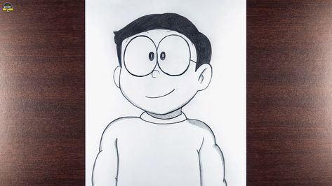 😍Draw😍Doraemon Nobita Drawing Easy, Nobita Drawing, Easy Drawing For Beginners, Beginners Drawing, Easy Drawing Ideas, Easy Drawings For Beginners, Drawing For Beginners, Sketches Easy, Easy Drawing