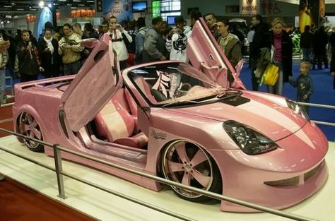 Vroom Vroom! My real life Barbie car Girly Car, Foose, Dubai City, Pink Car, Pretty Cars, Pink Sports, Porsche 356, Ford Gt