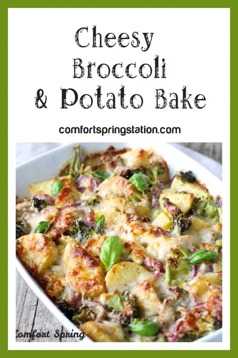 Brocolli Cheese Potato Casserole, Broccoli Cauliflower Potato Casserole, Potato Brocolli Recipes, Broccoli Potato Side Dish, Red Potato And Broccoli Recipes, Potatoe And Broccoli Bake, Broccoli Cheese Potato Casserole, Broccoli And Potato Casserole, Side Dishes With Broccoli