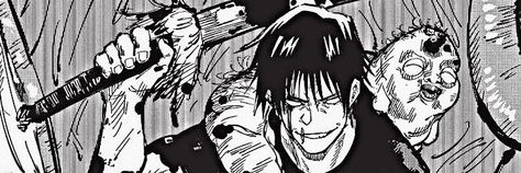 jujutsu kaisen manga banner toji Manga Banners For Discord, Toji Banner Manga, Jujutsu Kaisen Manga Banner, Toji Discord Banner, Toji Fushiguro Header, Horizontal Manga Panels, Manga Panel Header, Toji Fushiguro Banner, Jjk Manga Banner