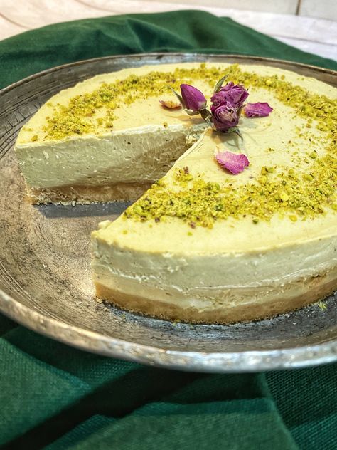 #cheesecake #pistachio Pistachio Cheesecake, Pistachio, Vanilla Cake, Cheesecake, Vanilla, Cake, Quick Saves