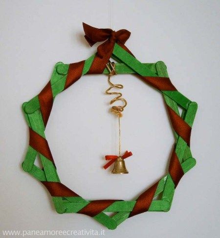 Popsicle Stick Christmas Wreath – Lesson Plans Stick Wreath, Upcycle Art, Flavored Ice, Popsicle Crafts, Popsicle Stick Crafts, Navidad Diy, Popsicle Stick, Popsicle Sticks, Noel Christmas