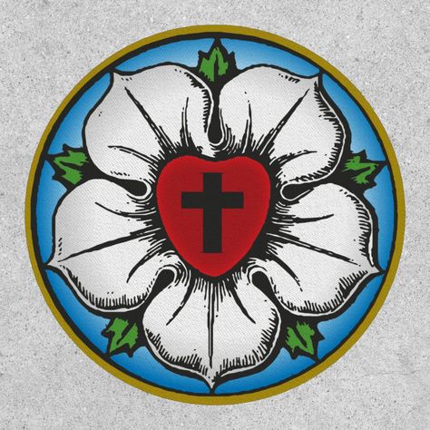 Luther Rose, Protestant Reformation, Rose Patch, Online Homeschool, Homeschool Encouragement, Rudolf Steiner, Christian Theology, Rose Style, Martin Luther