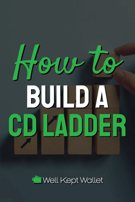 Building a CD Ladder allows you to benefit from short and long term Certificates of Deposit. Here is a guide to help build the best ladder for your situation. Certificate Of Deposit Investing, Cd Laddering, Saving Methods, Best Ladder, Emergency Savings, Money Saving Methods, Tears In Heaven, Money Market Account, Certificate Of Deposit