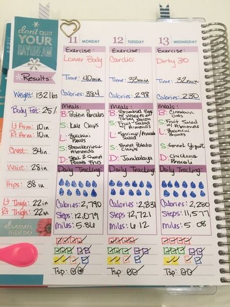 Fitness Tracking with the Erin Condren Life Planner + GIVEAWAY! Training Journal, Track Training, To Do Planner, Fitness Tracking, Wellness Journal, Bullet Planner, Planner Tips, Fitness Ideas, Agenda Planner