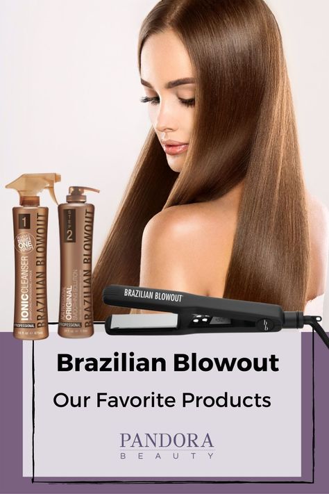 Brazilian Blowout delivers smooth, frizz-free hair that lasts for weeks. These are our top 5 favorite Brazilian Blowout haircare products. Blowout Products, Iron Hair, Brazilian Blowout, Frizz Free Hair, Beauty Supply Store, Blowout Hair, Flat Iron Hair Styles, Nails Makeup, Favorite Hairstyles