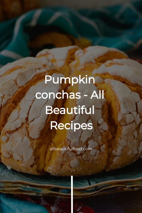 Pumpkin Conchas are a delightful twist on the traditional Mexican sweet bread, known for its shell-like sugar topping. These conchas integrate the rich, comforting flavors of pumpkin, making them perfect for autumn mornings or as a festive treat during the holiday season. Ingredients For the Dough: 1/2 cup warm milk 2 1/4 teaspoons active dry