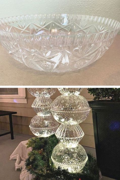 diy christmas topiary dollar tree Christmas Topiaries Outdoor Diy, Dollar Tree Plastic Bowls Diy, Plastic Bowl Crafts, Christmas Topiary Outdoor, Christmas Bowl Decorations, Outdoor Rug Diy, Christmas Topiary, Tree Projects, Diy Christmas Lights