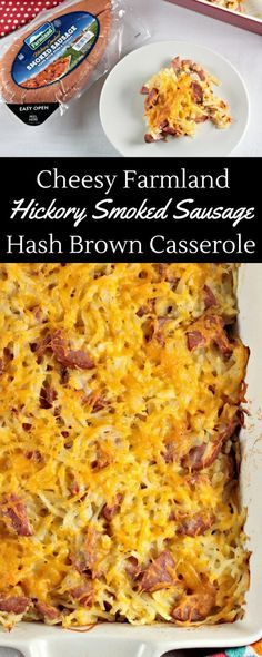 Sausage Hash Brown Casserole, Cheesy Potatoes With Hashbrowns, Smoked Sausage Casserole, Sausage Hash, Smoked Sausage Recipes, Kid Lunches, Hashbrown Casserole, Hashbrown Breakfast Casserole, Hashbrown Recipes