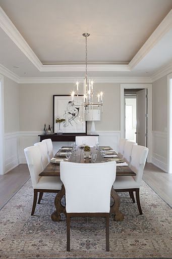 Dining Room Paint Ideas, Room Paint Ideas, Dining Room Trends, Dining Room Paint Colors, Transitional Dining Room, Classic Dining Room, Dining Room Paint, House Ceiling Design, Dining Room Ceiling