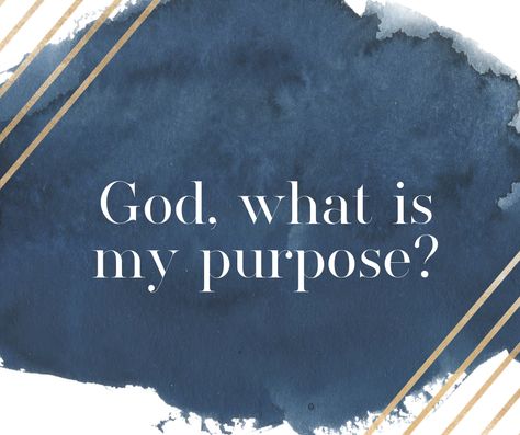 God’s Purpose For Your Life, How To Have Faith In God, Youth Sermons, What Is My Purpose, God Reveals, Counseling Tips, Find Your Calling, Bible Studying, Your Calling