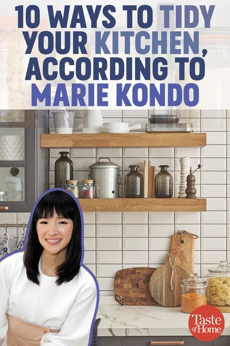 Marie Kondo Kitchen Organizing Ideas, Kitchen Tidy Ideas, Maria Kondo Organizing, Marie Kondo Kitchen, Konmari Kitchen, Maria Kondo, Marie Condo, Kon Marie, Indigo Decor