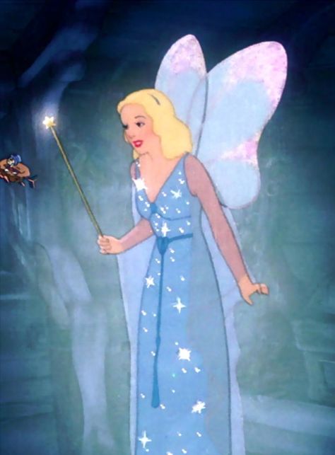 The Blue Fairy Disney Viejo, The Blue Fairy, Disney Amor, Disney Sidekicks, Pinocchio Disney, Image Princesse Disney, Animation Disney, 디즈니 캐릭터, Images Disney