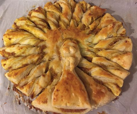 Pastry Puff Turkey Puff Pastry Turkey, Turkey Desserts, Nutella Puff Pastry, Puff Pastry Twists, Puff Dessert, Baking Contest, Puff Pastry Desserts, Chocolate Pastry, Cooking Bread