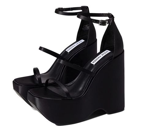 Steve Madden Varia Wedge Sandal Strappy Wedge Heels, Amazon Products, Wedge Sandal, Wedge Heels, Wedge Sandals, Shoes Jewelry, Steve Madden, Wedges, For Free