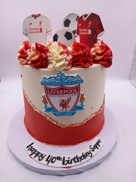 Happy 40th Birthday Messages, Bolo Do Barcelona, 40th Birthday Messages, Real Madrid Cake, Liverpool Cake, Rugby Cake, Sweet Birthday Cake, Happy 40th Birthday, 14th Birthday