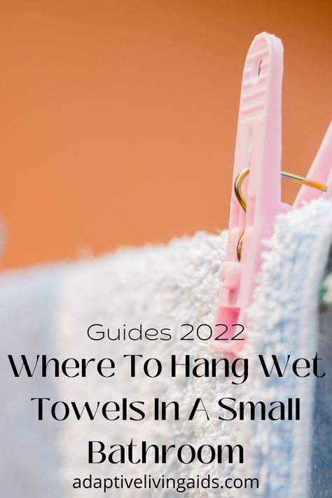 Well, there is no way around small bathrooms. They’re becoming more common in new homes as a way for people to make the best use of limited space and all its amenities without sacrificing comfort or functionality! But if you have one, don't worry because we got your back with these helpful tips on where to Where To Hang Wet Towels In A Small Bathroom. Ways To Hang Towels In Bathroom, Wet Towel Hanging Ideas, Towel Hanging Ideas Bathroom, Towel Bars In Bathroom, How To Hang Towels, Bathroom Towel Hanging Ideas, Towel Hanging Ideas, Decorate A Bathroom, Hanging Bath Towels